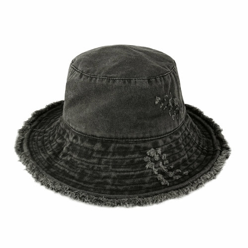 Wide Brim UV Protection Bucket Hat