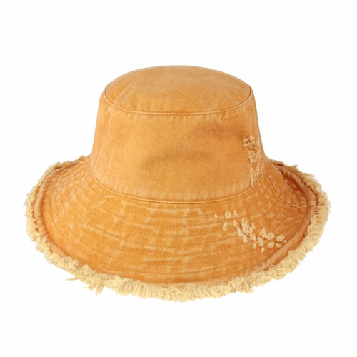Wide Brim UV Protection Bucket Hat