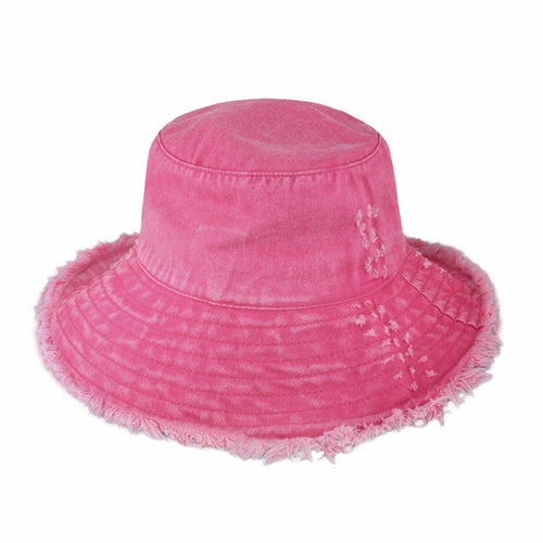 Wide Brim UV Protection Bucket Hat