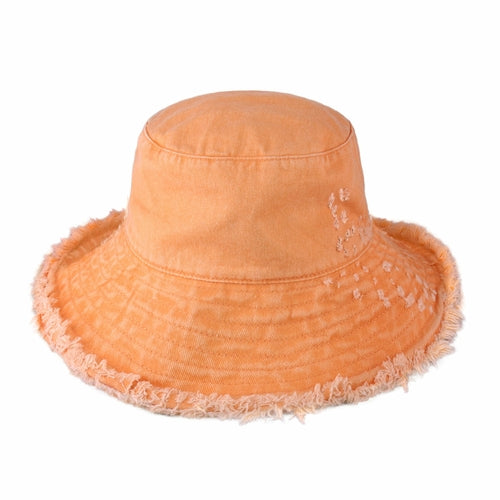 Wide Brim UV Protection Bucket Hat