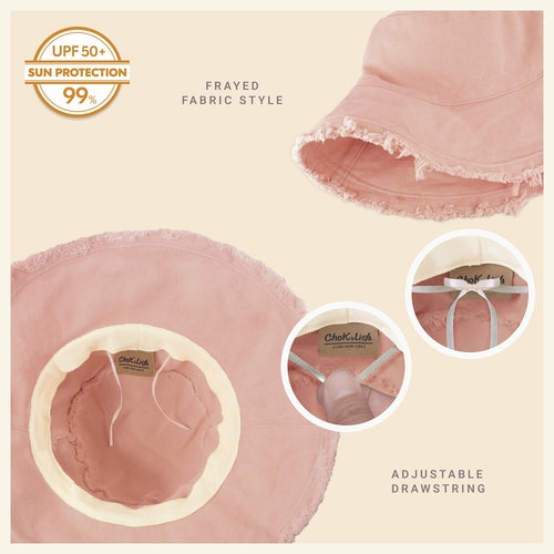 Wide Brim UV Protection Bucket Hat